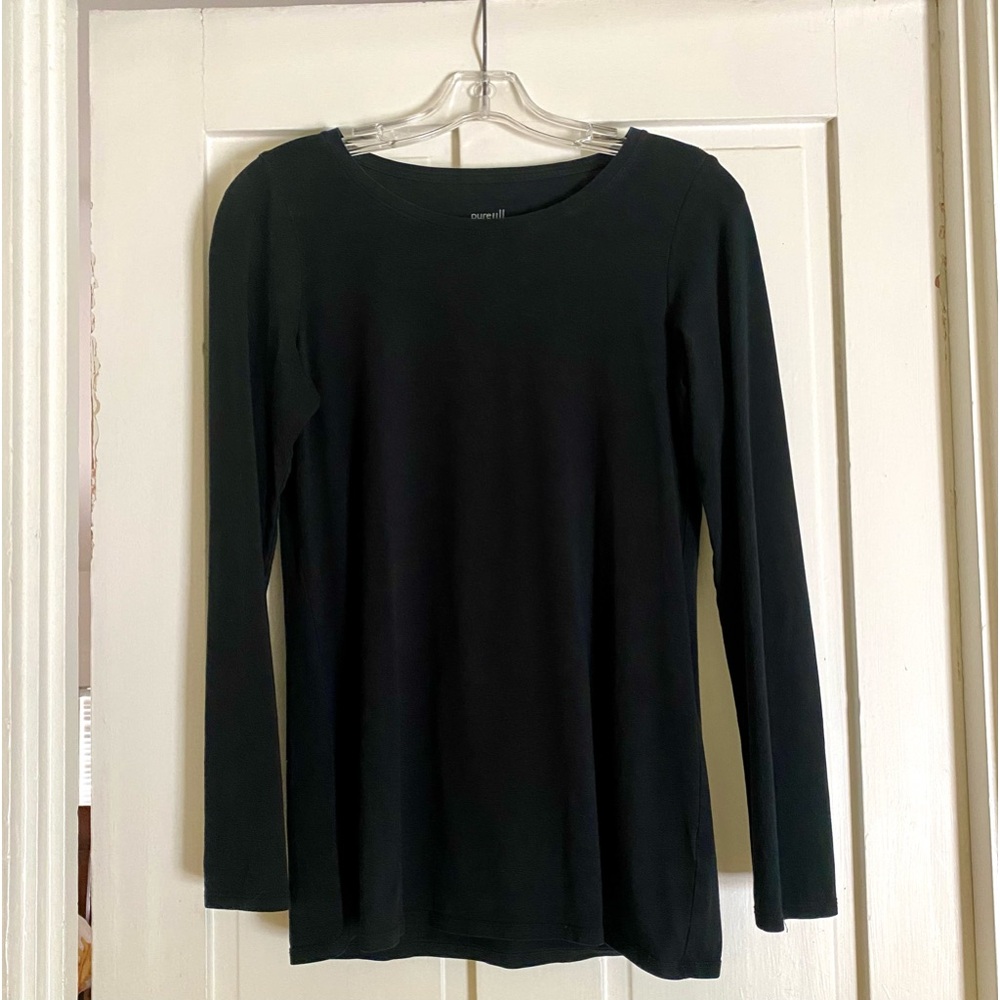 Top by JJill. Never wears out. Black
